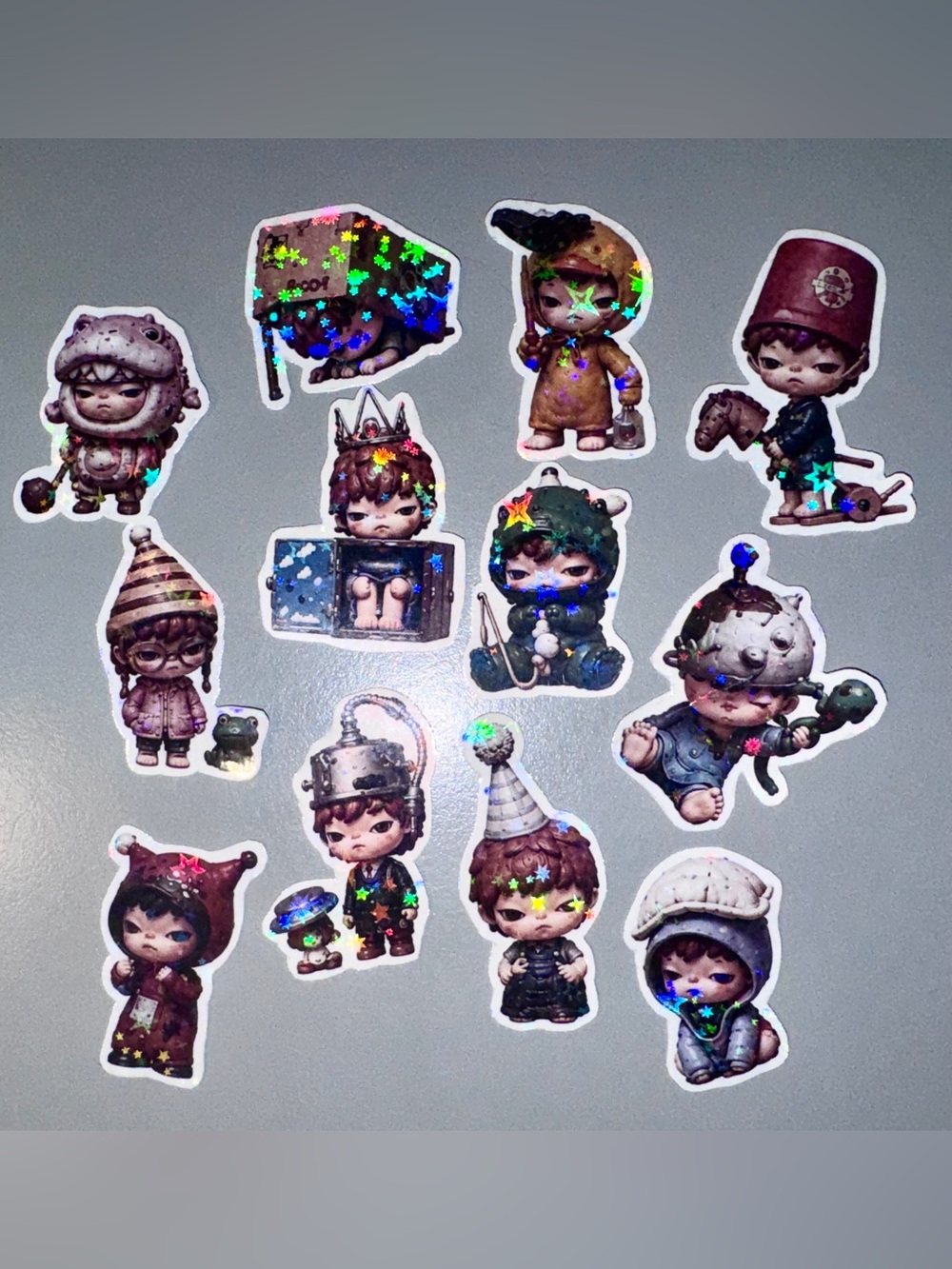 New Handmade HIRONO Stickers (15 pack) By The Nook Market 🩷